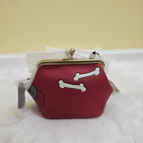 Disney X Coach Kisslock Frame Bag With Pluto - Picture 2 of 13